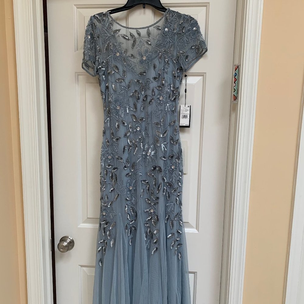 Blue Gown by Adrianna Papell